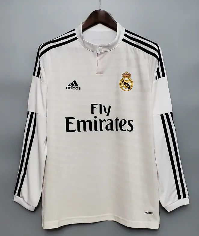 14/15 Real Madrid Home Kit (Long Sleeve)