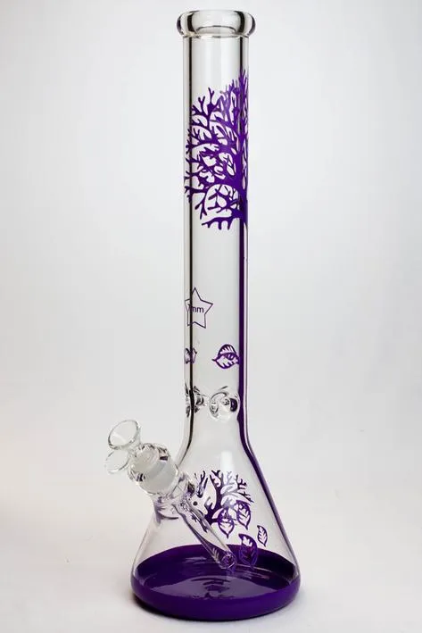 18 Tree of Life 7mm classic beaker glass bong