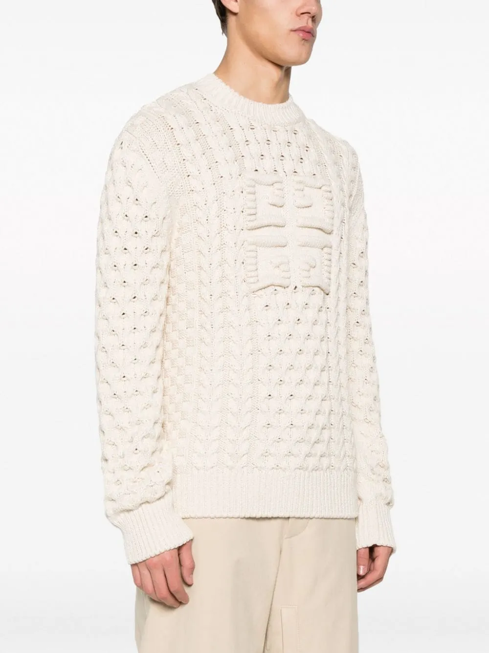 4G Cable-Knit Jumper