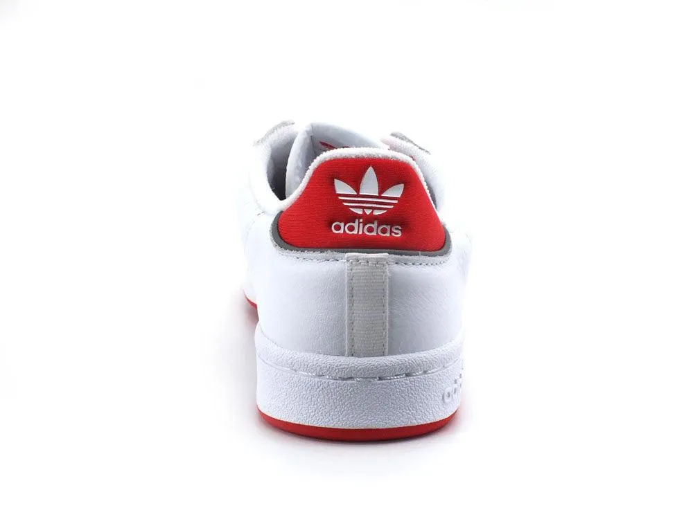 ADIDAS Continental 80 Stripes Sneaker White Red Grey GZ6261