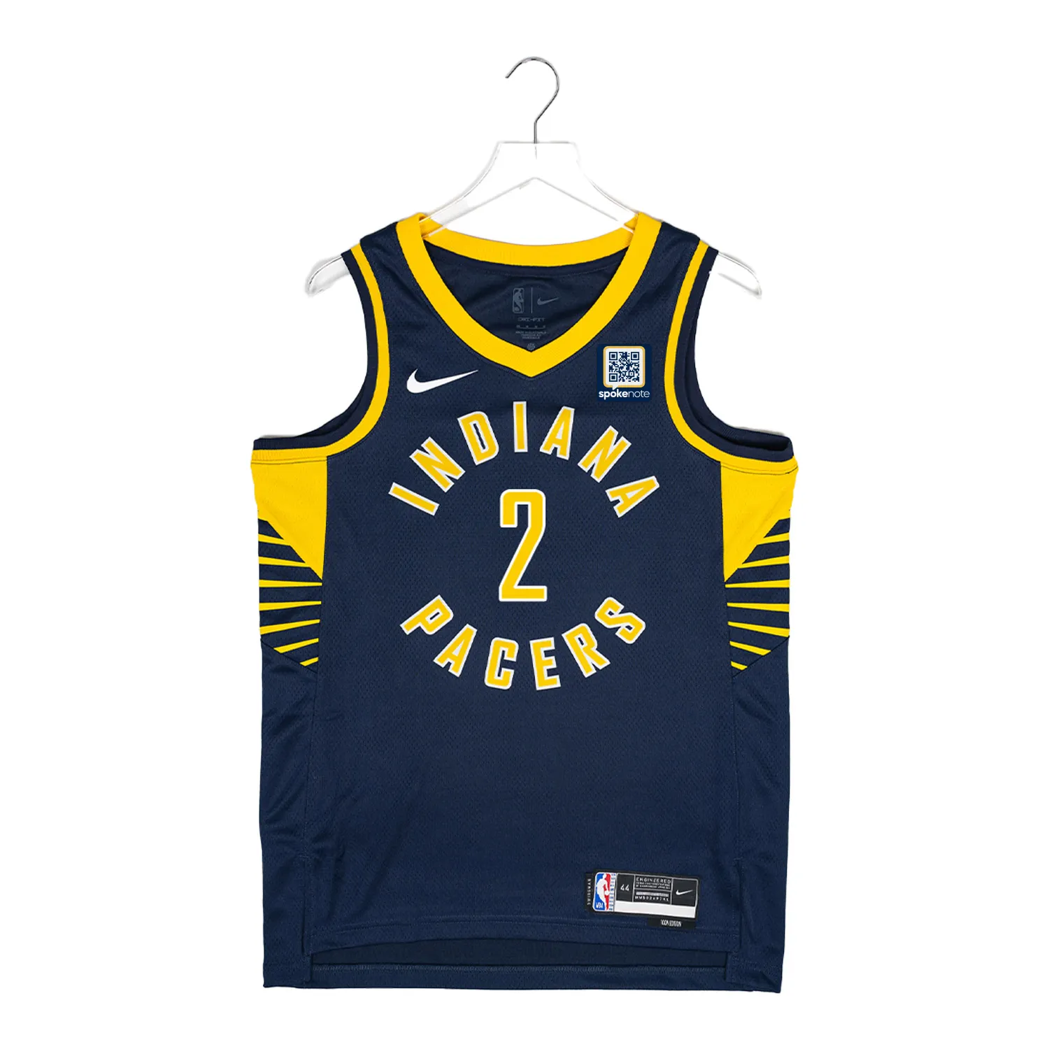 Adult Indiana Pacers #2 Andrew Nembhard Icon Swingman Jersey by Nike