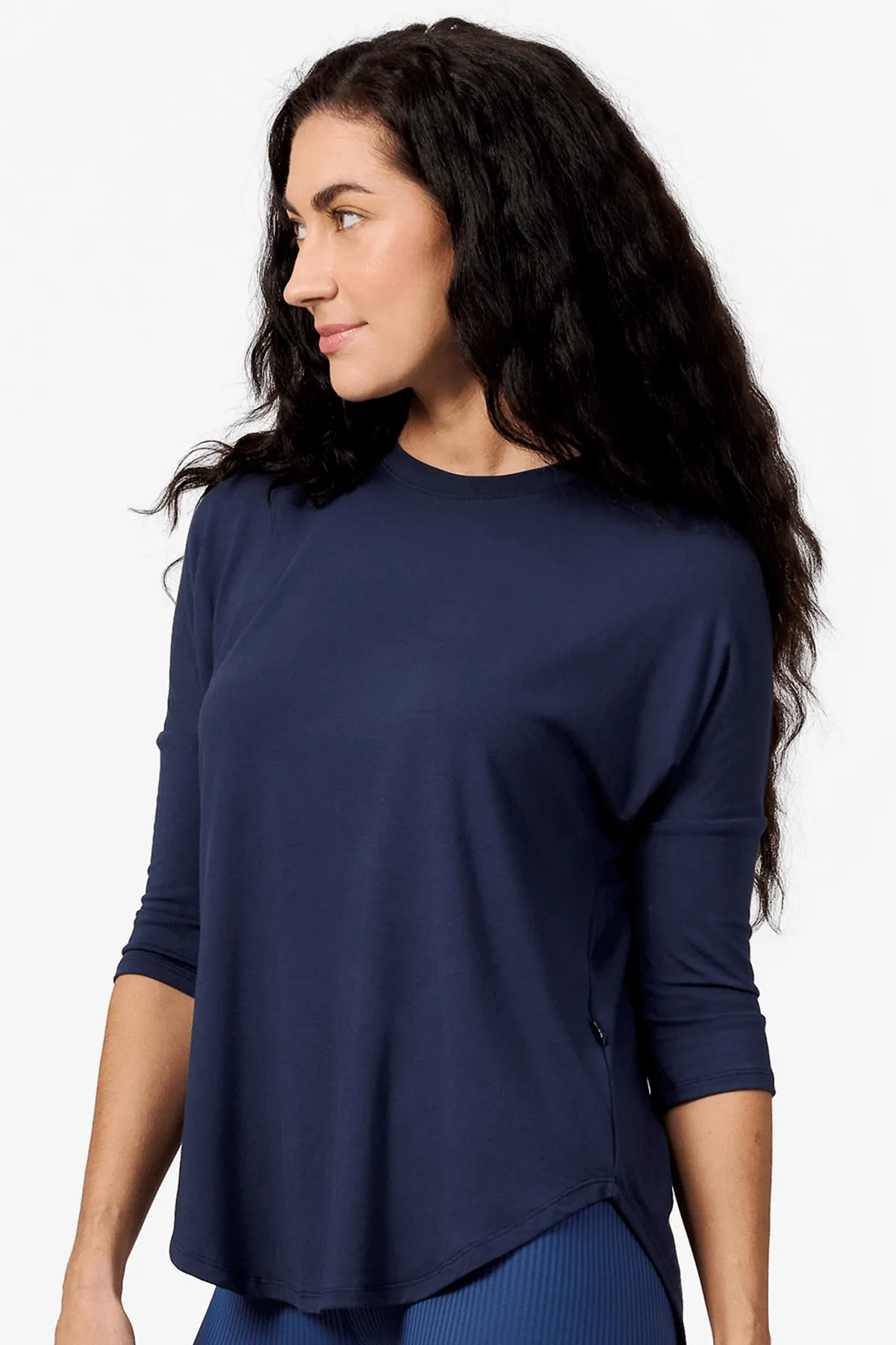 Ainsley Tee in Navy