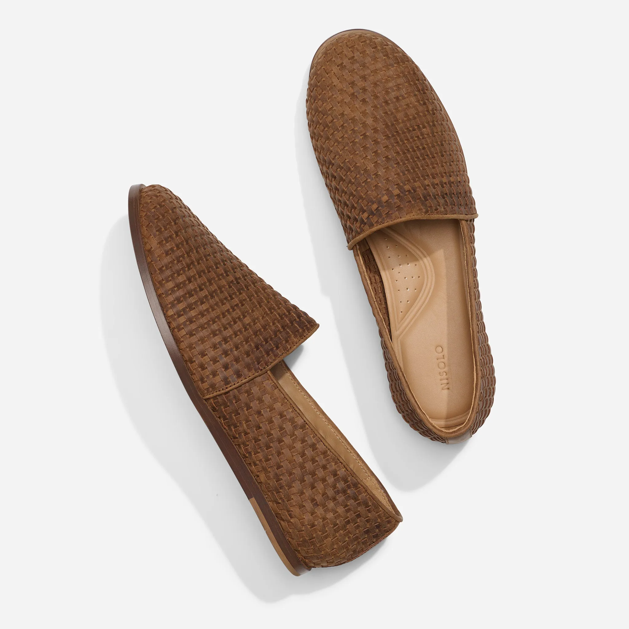 Alejandro Woven Slip-On 2.0 Woven Tobacco