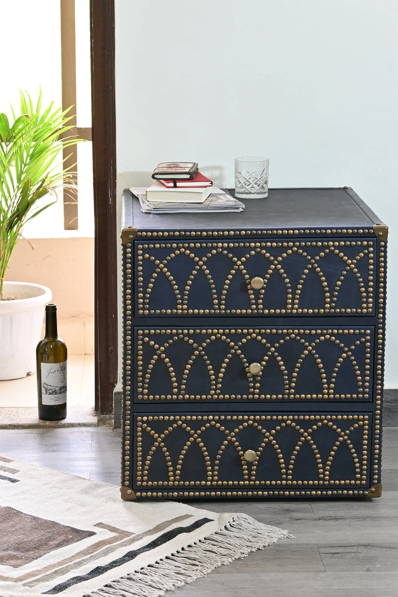 AMY - CHEST OF DRAWERS - LEATHER