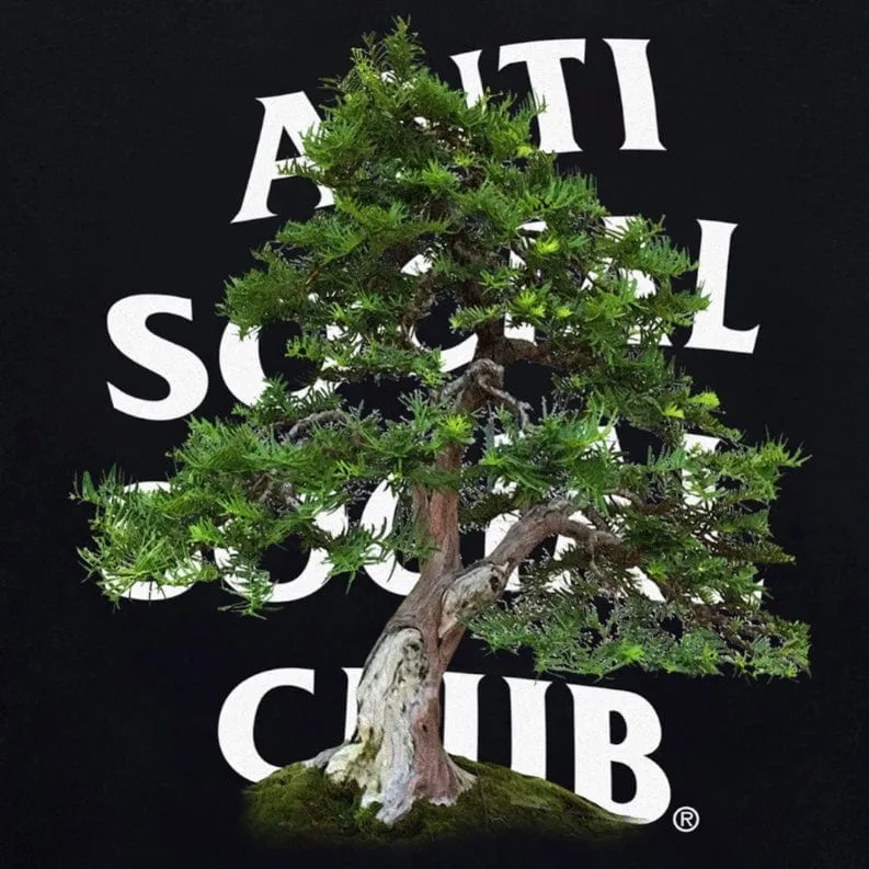 Anti Social Social Club Formal Upright Tee (Black)