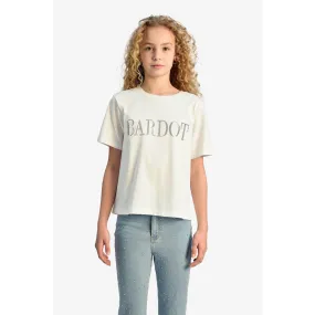 Bardot Junior Bardot Sequin Tee - Silver