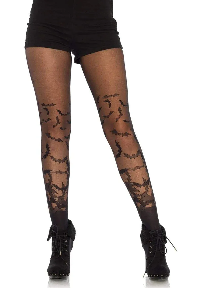 Bat Wing Sheer Tights