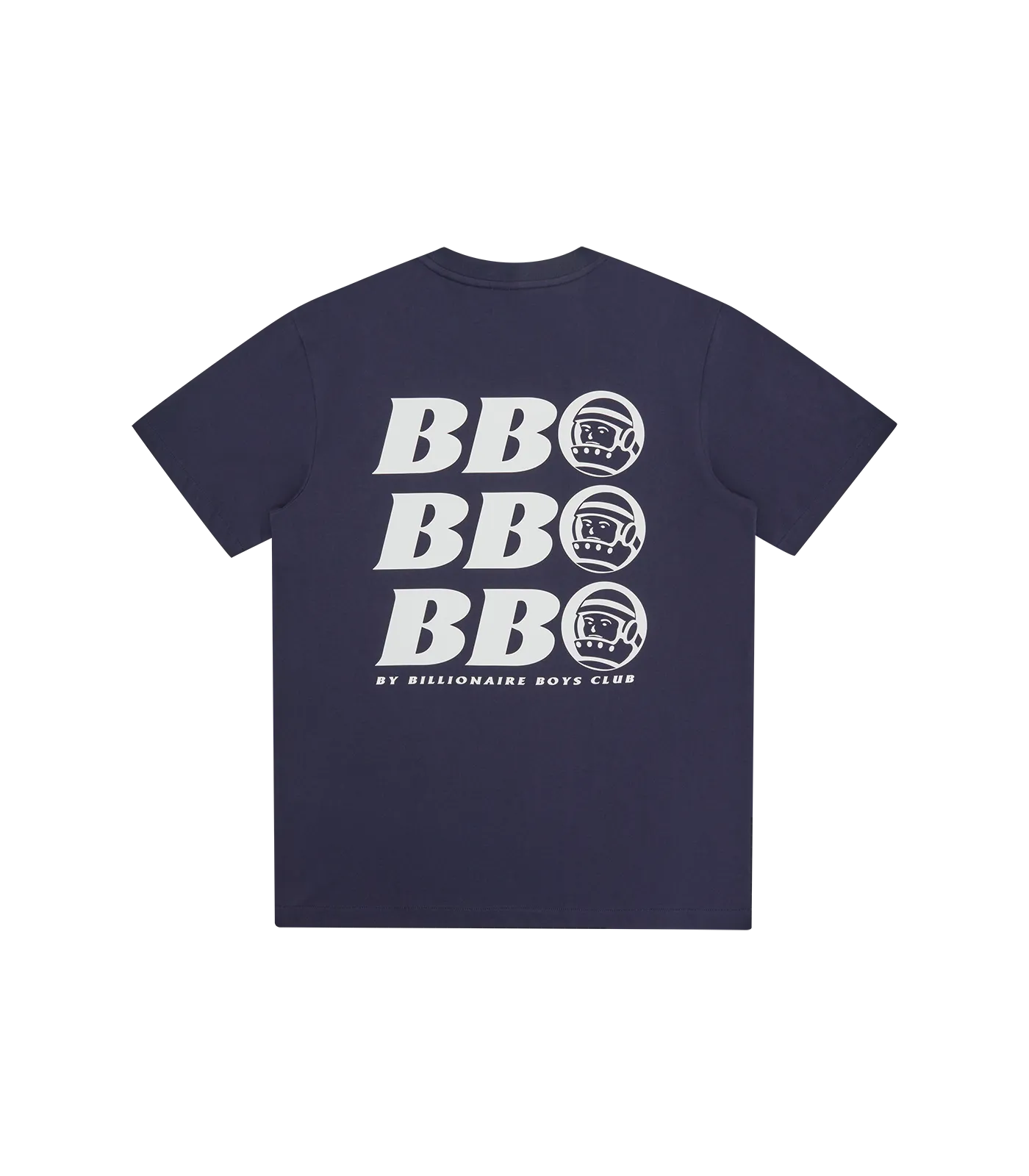 BB ASTRO REPEAT LOGO T-SHIRT - NAVY