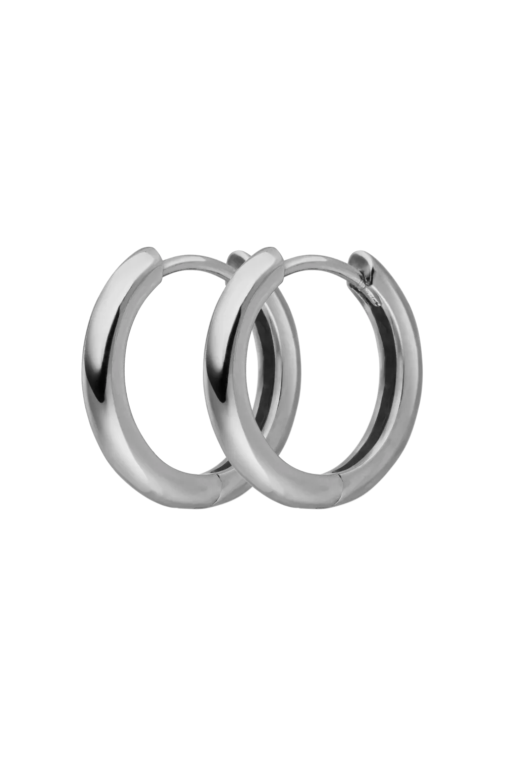 Becca Hoops Silver