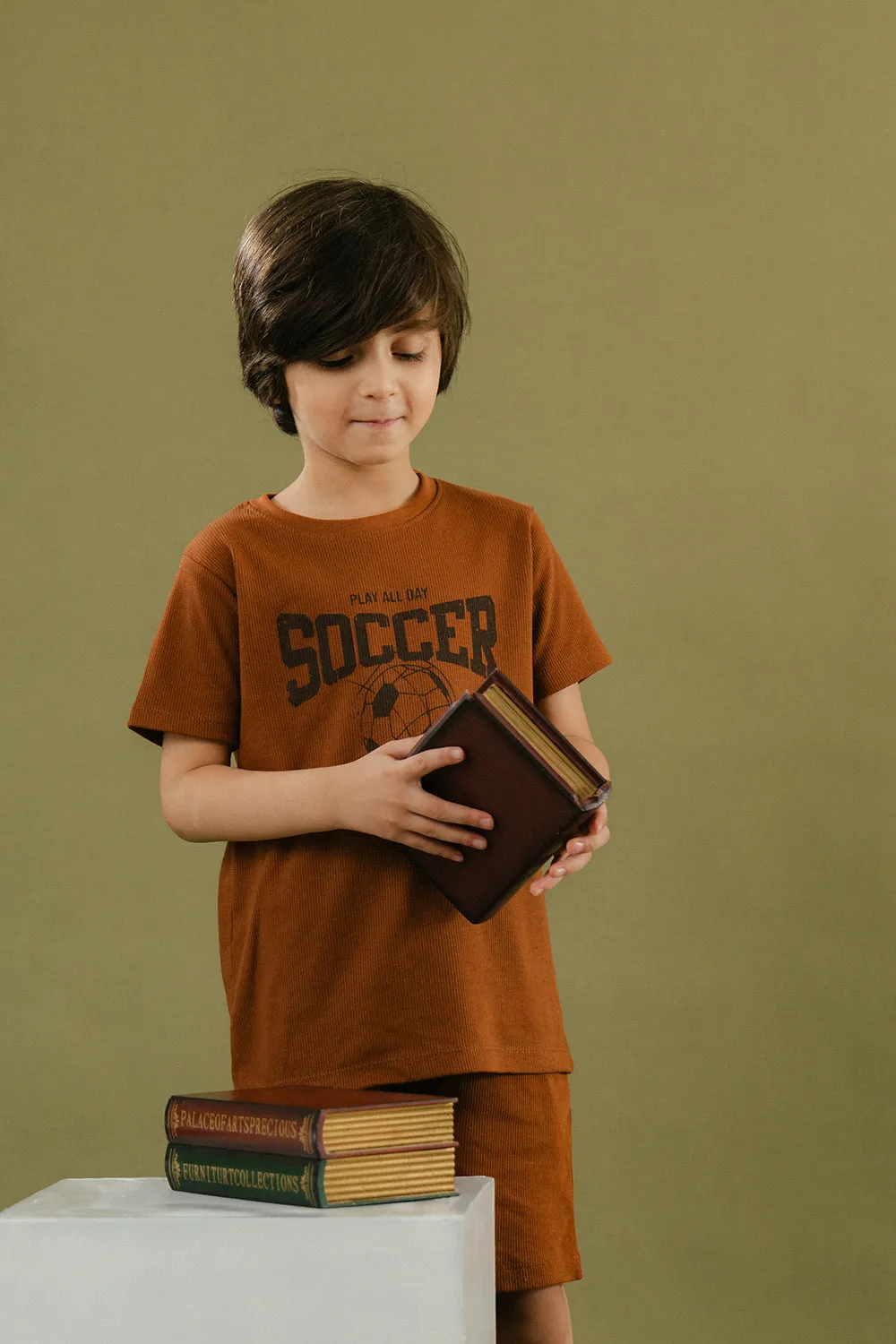 BOYS RIB TEE