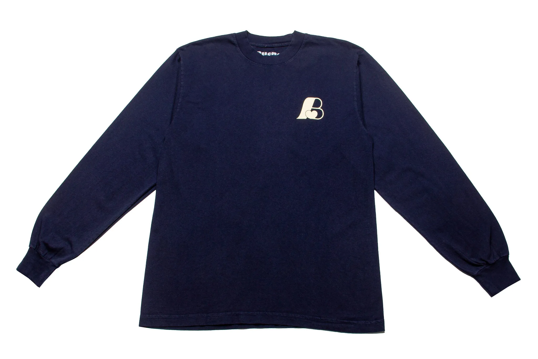 Bueno B Logo Tee "Navy"