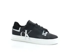 CALVIN KLEIN Classic Cupsole Slip On 1 Sneaker Logo Black YW0YW00501