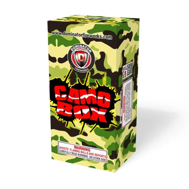 Camo Box Cylinder Artillery Shells