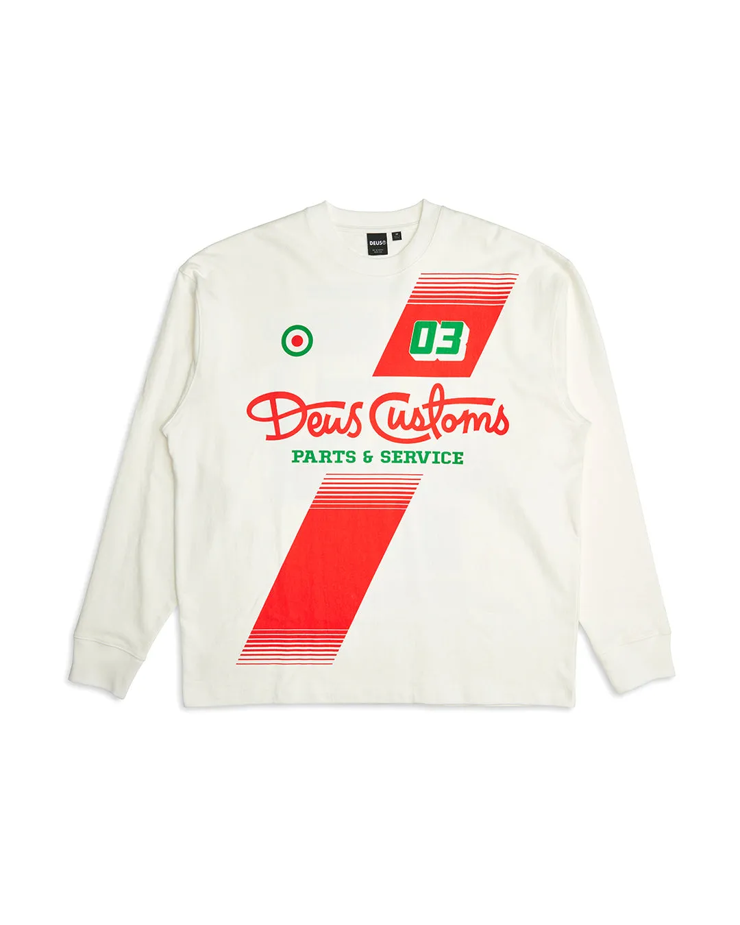 Campaign Long Sleeve Tee - Vintage White