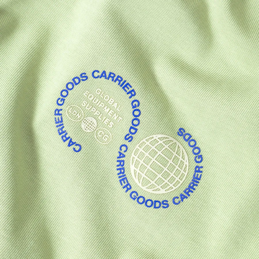 Carrier Goods Globe Tee Reseda Green