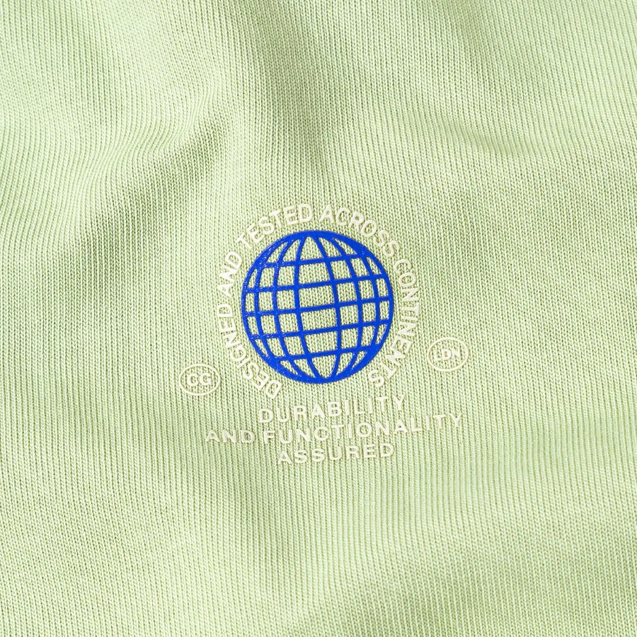 Carrier Goods Globe Tee Reseda Green