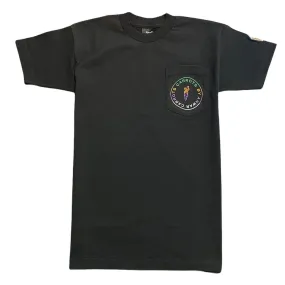 Carrots Circle Logo Pocket Tee (Black) CRT22-26