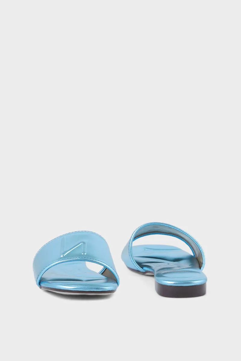 Casual Slip On I17257-Teal Blue