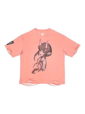 Chrysalis Tshirt (Flesh Pink)