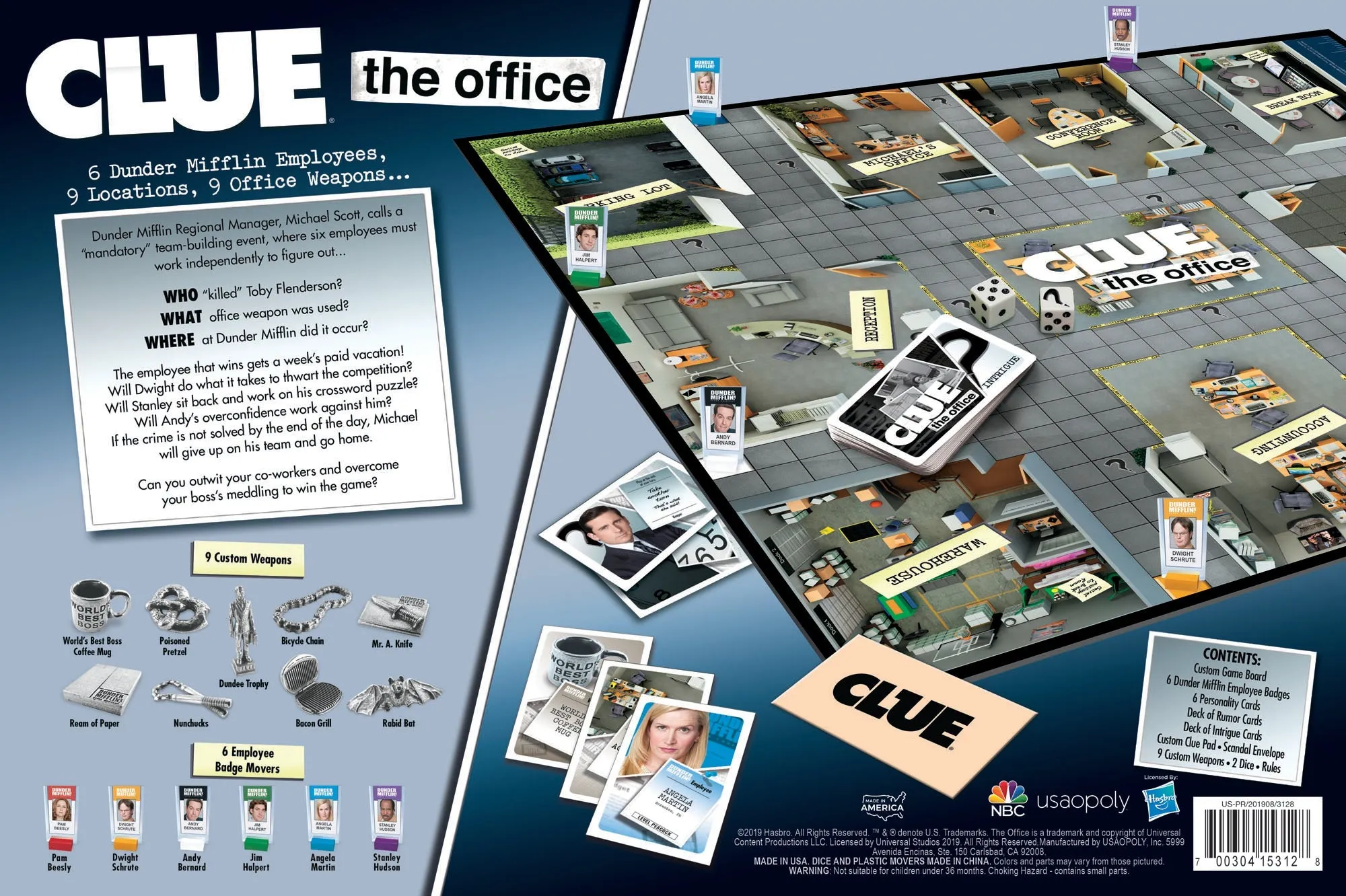 CLUE®: The Office Board Game