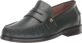 Cole Haan Lux Pinch Penny Scarab Leather Slip On Rounded Toe Classic Loafers