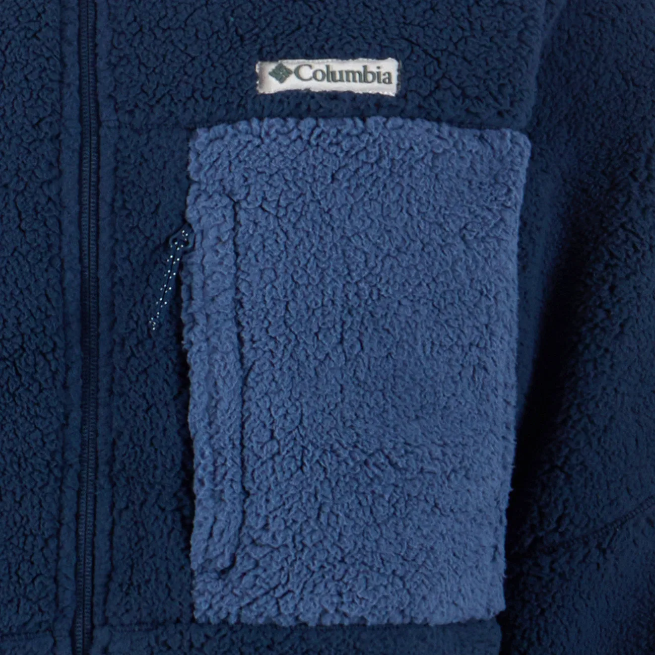 Columbia Mountainside Heavyweight Fleece Jacket Collegiate Navy / Dark Mountain