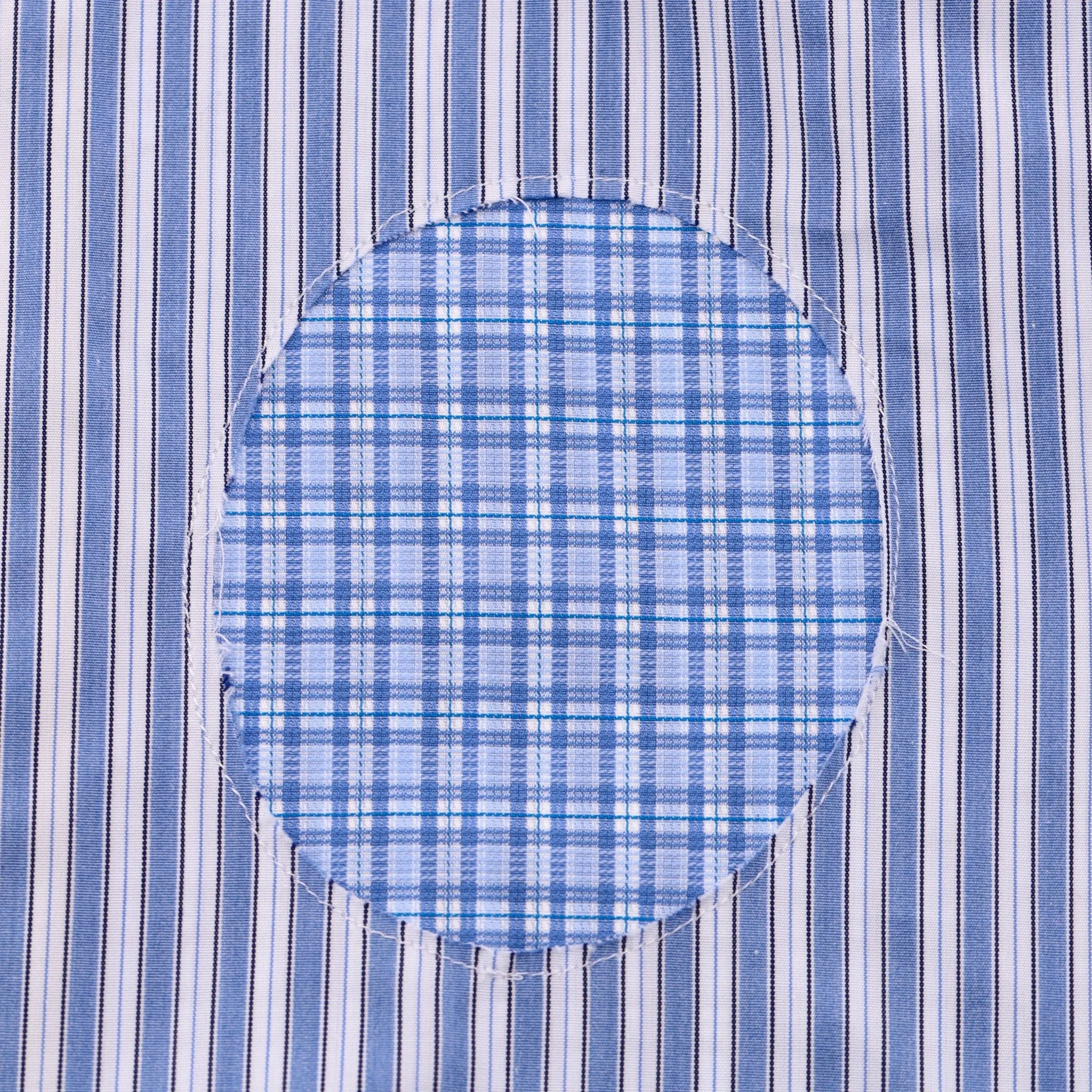 Comme Des Garcons Cotton Striped Shirt. Size L