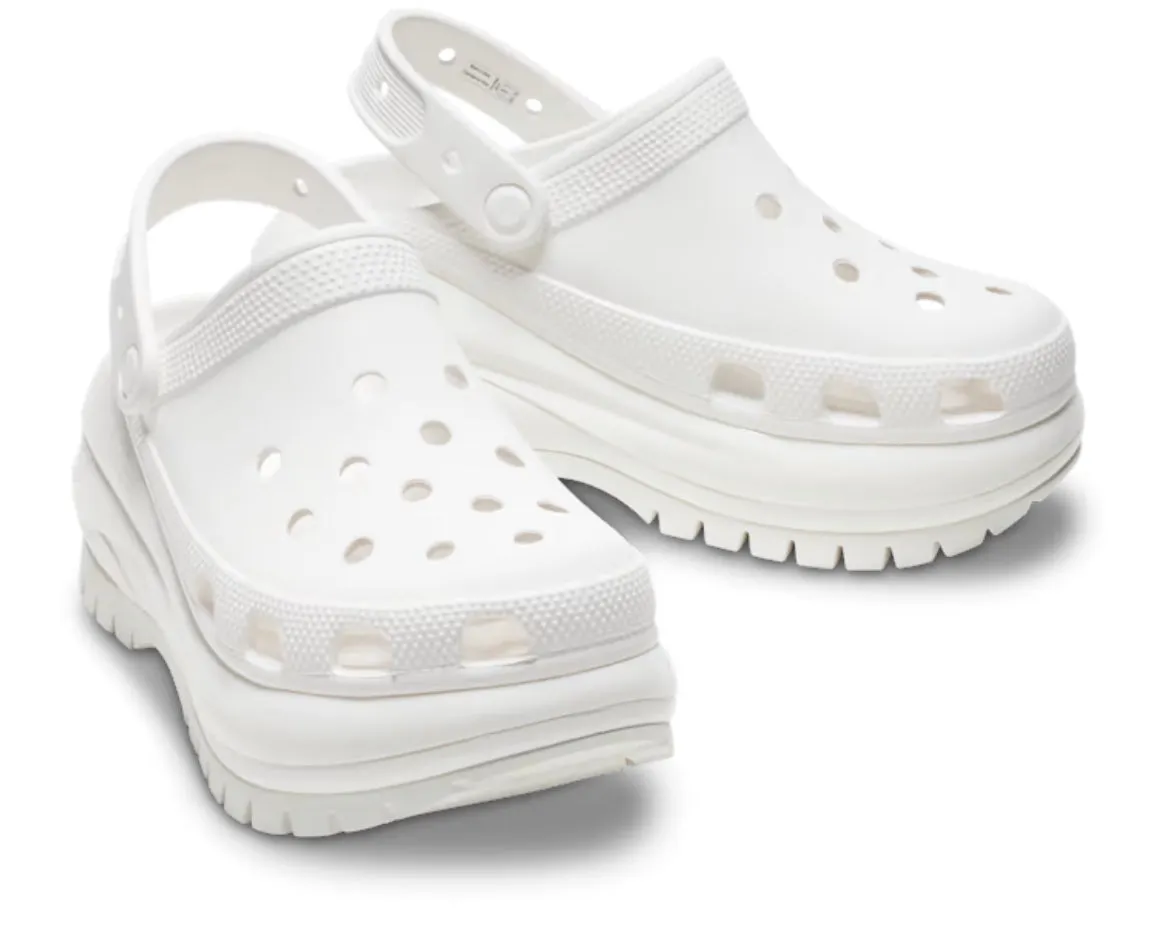 Crocs Mega Crush Clog White