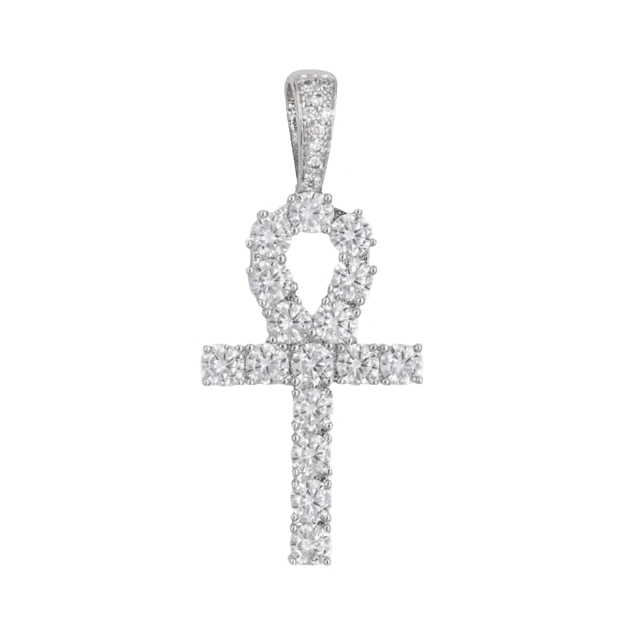 Cross Set in White Gold