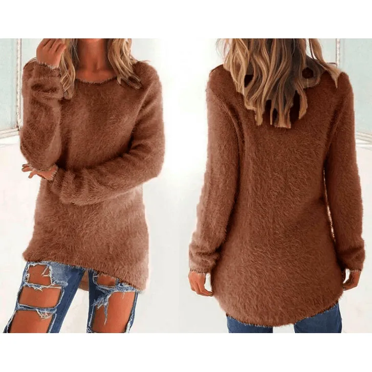 CUTE OVERSIZE PULLOVER SWEATER