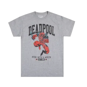 Deadpool 30th Est. Athletic Heather Tee