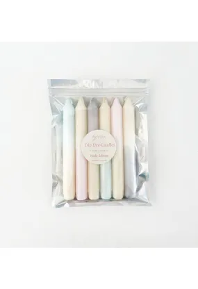 Dip Dye Candle Set-Nude