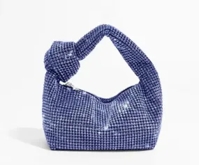 Disco Knot Bag Blue