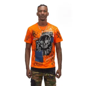 Doodle Fashion Tee - Orange