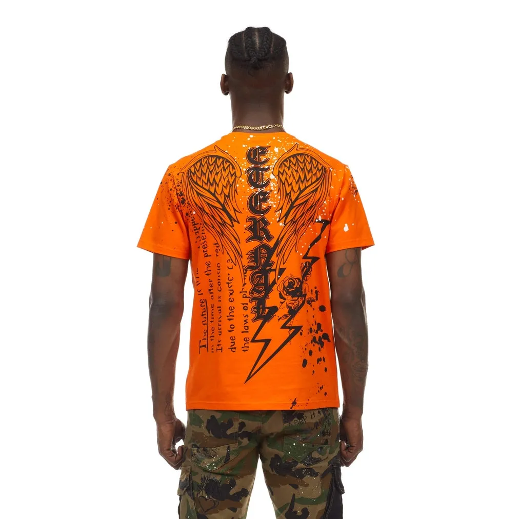 Doodle Fashion Tee - Orange