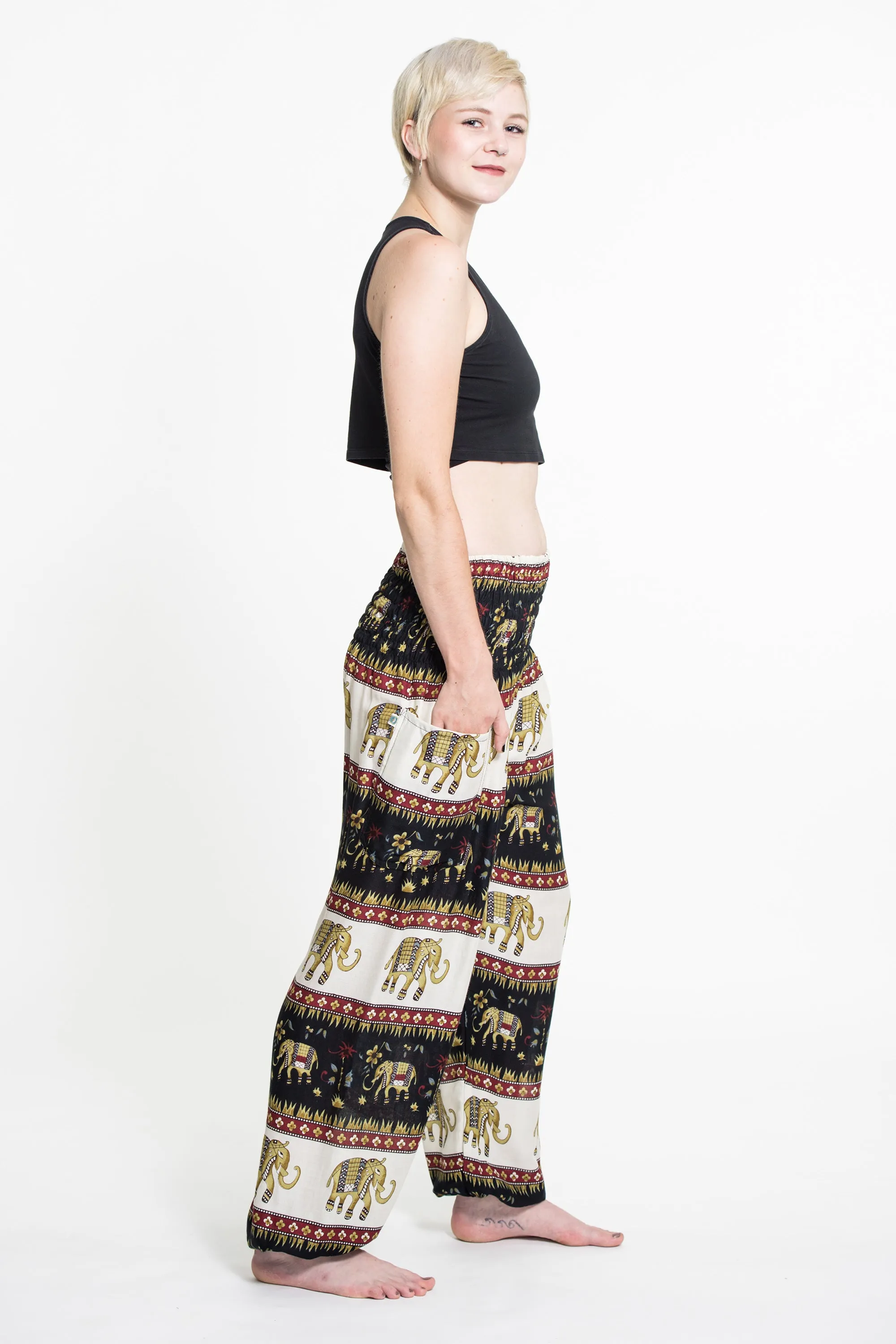 Elephant Bliss Women's Elephant Pants in Black