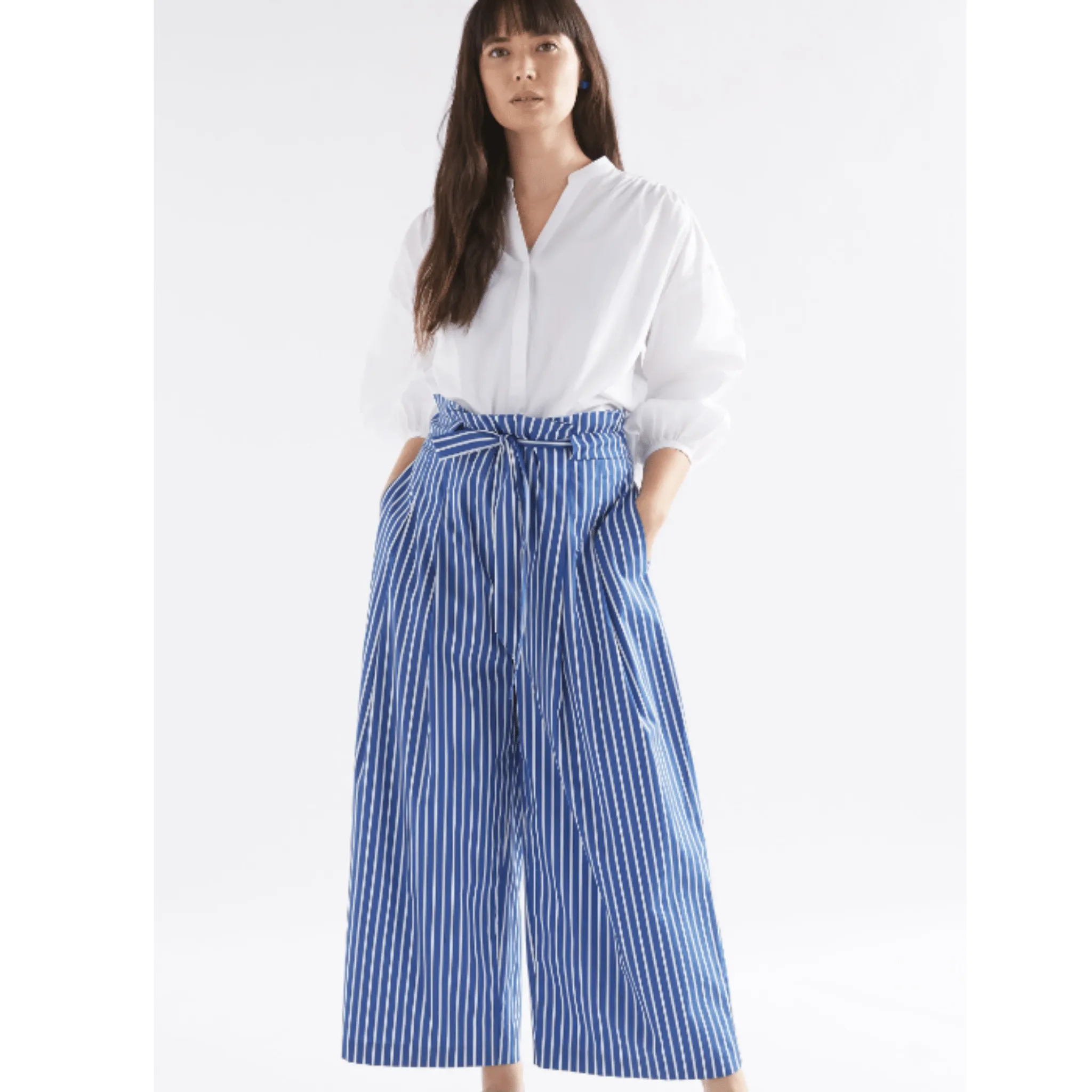 Elk The Label Blue Stripe Ligne Pant