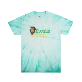 Ewoks Green Tie Dye Tee