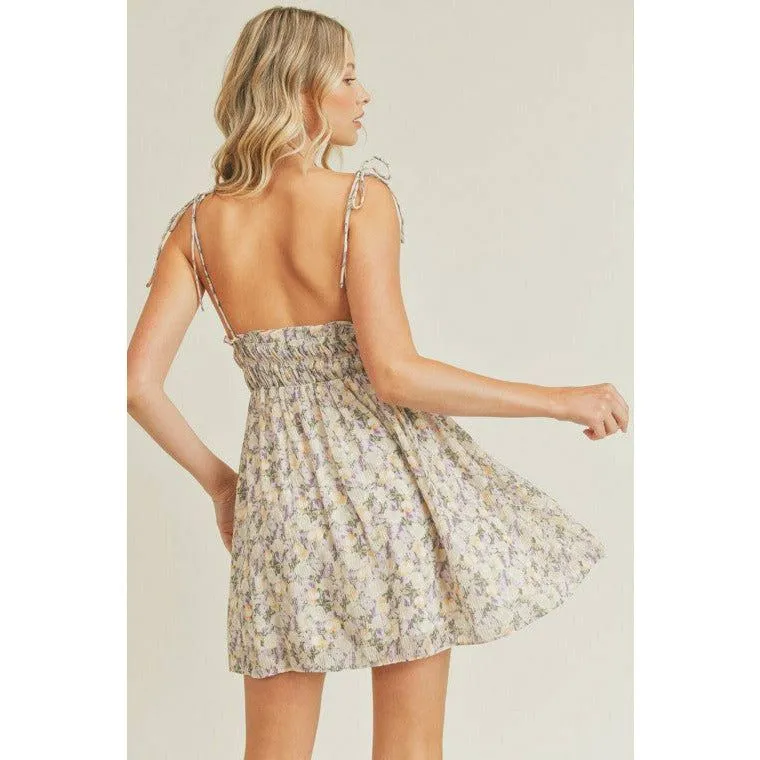 Flirty Floral Print Cami Dress