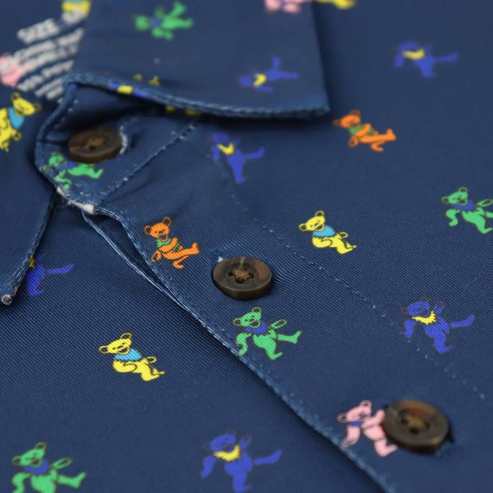 Grateful Dead | Performance Polo |  All Over Dancing Bear