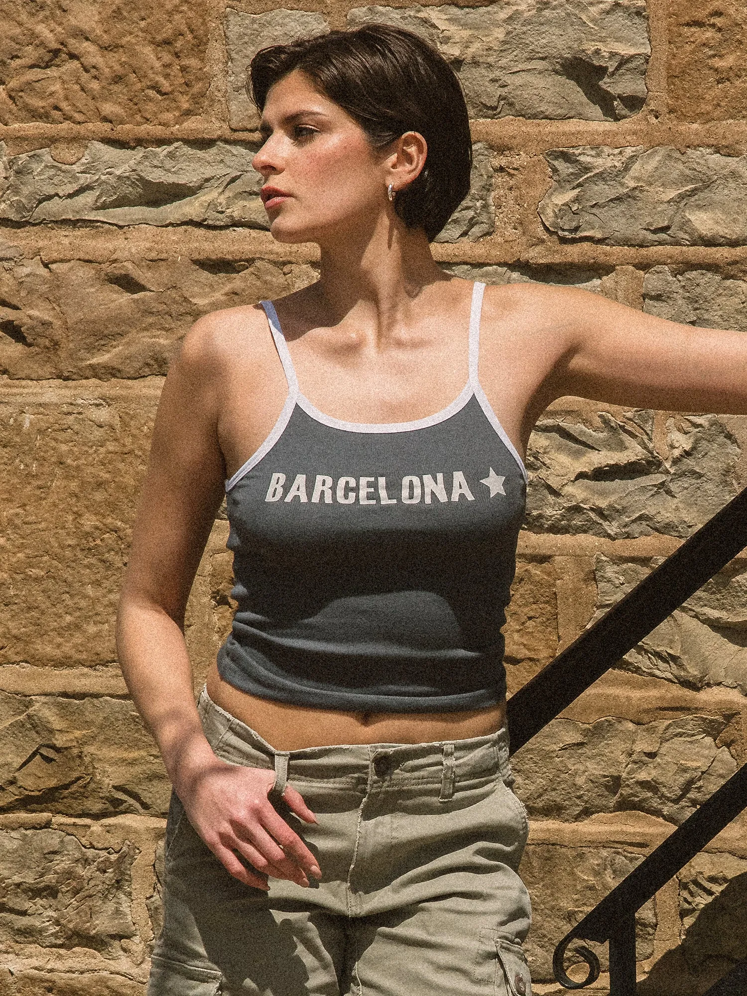 HARLOW LOGAN PRINT TANK - BARCELONA