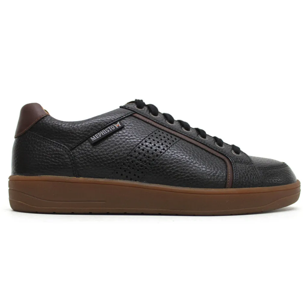 Harrison Full Grain Leather Men's Low Top Sneakers