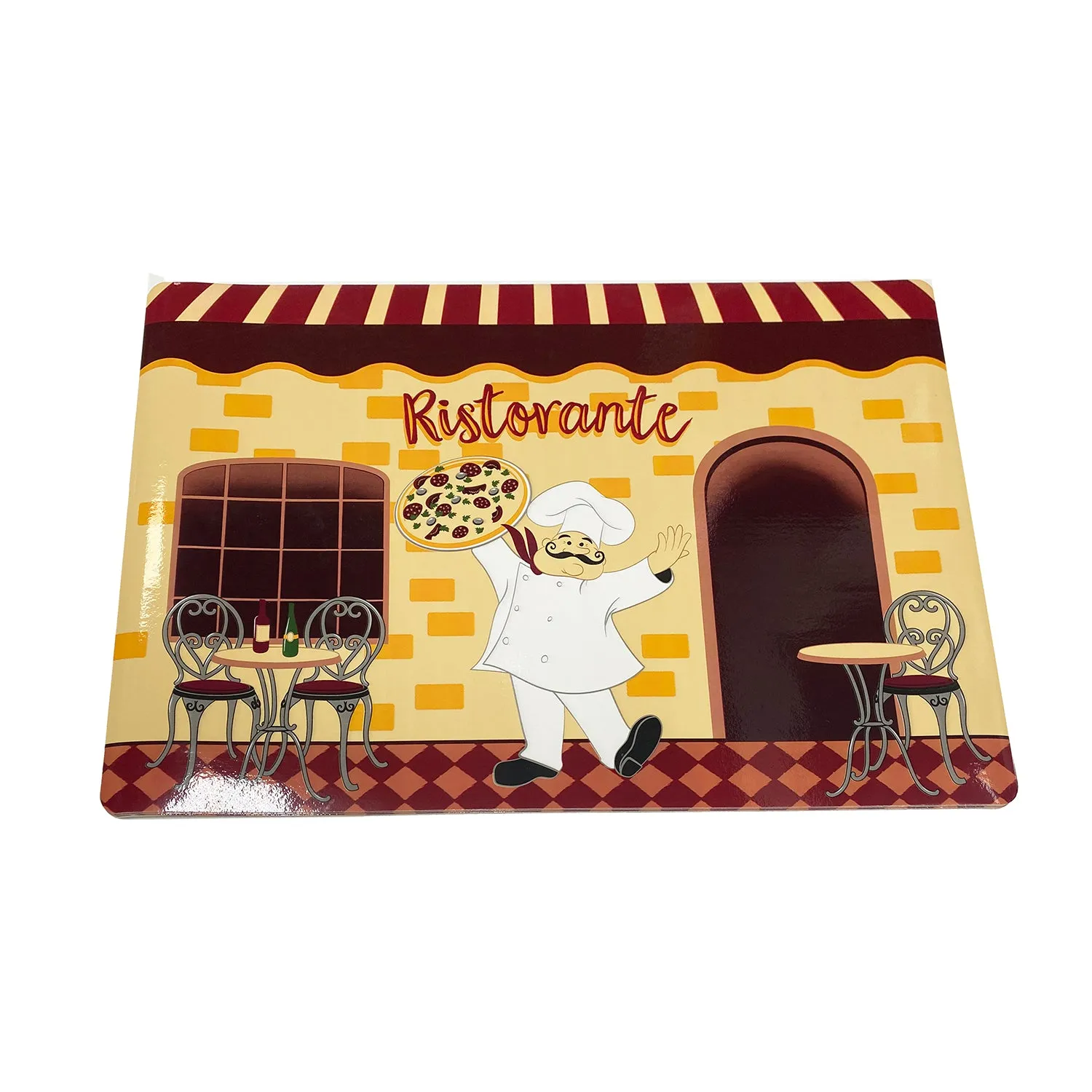 Home Collection Kitchen Linen & Placemats Ristorante Theme 4pc SET