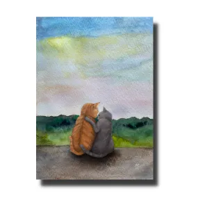 I Got You...Illustration Greeting Card