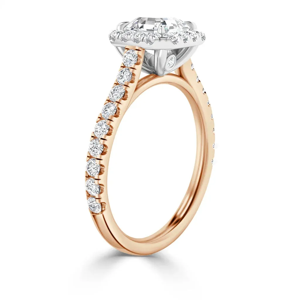 Jasmine - 18ct Rose Gold - Radiant