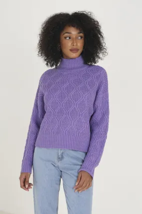 Jersey - Knitwear | LAVENDER | BZZ022