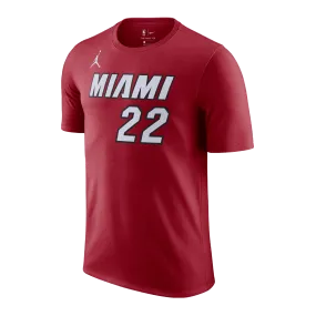 Jimmy Butler Jordan Brand Statement Red Name & Number Tee