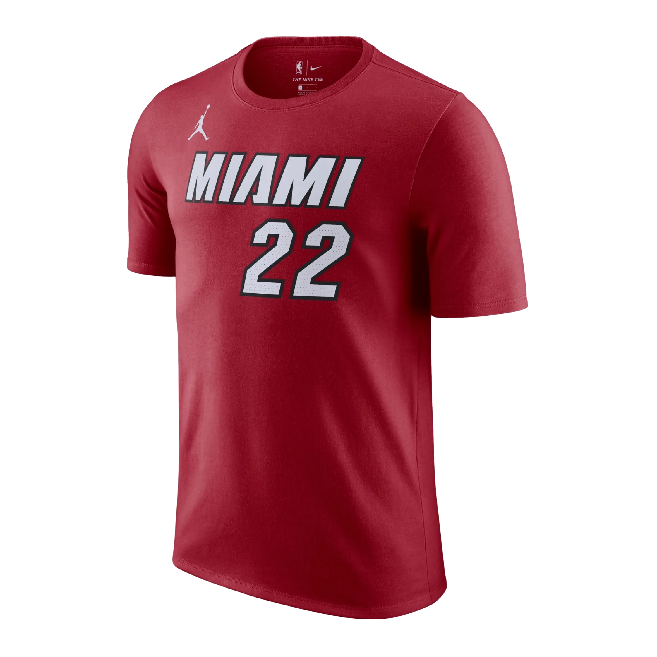 Jimmy Butler Jordan Brand Statement Red Name & Number Tee