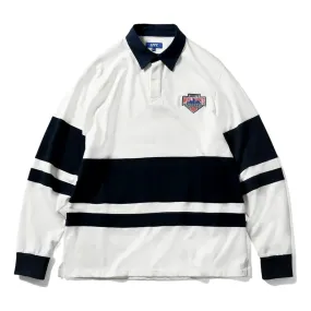 LAFAYETTE WORLD GAMES RUGBY SHIRT-WHITE