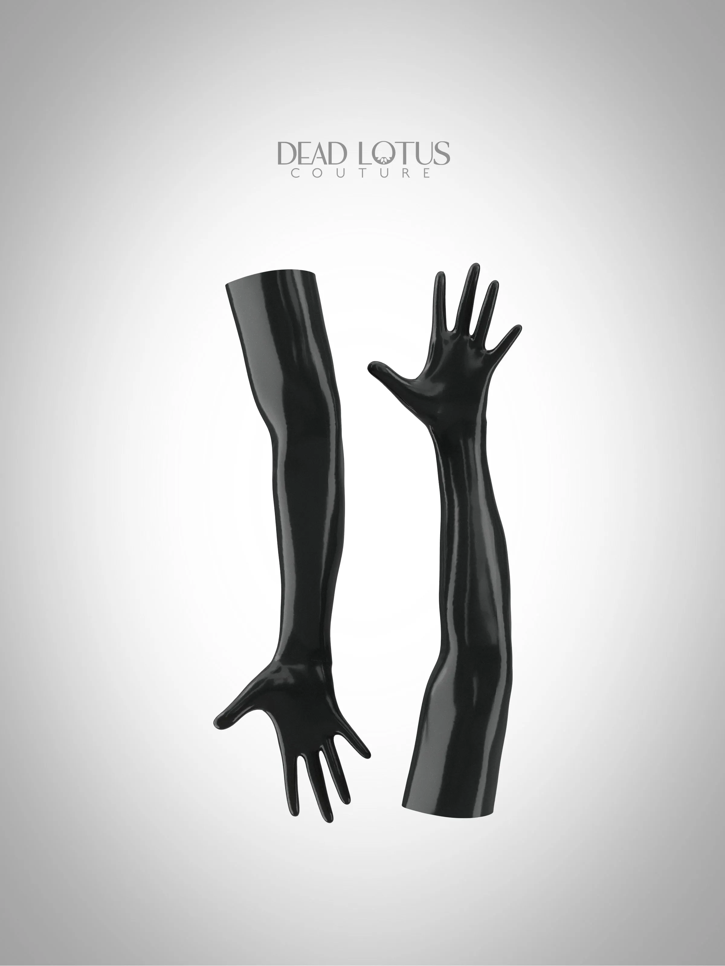 Latex Opera Gloves